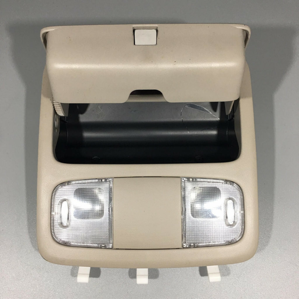 🔥02-06 Toyota CAMRY 4RUNNER Overhead Console DOME Light Storage TAN 012