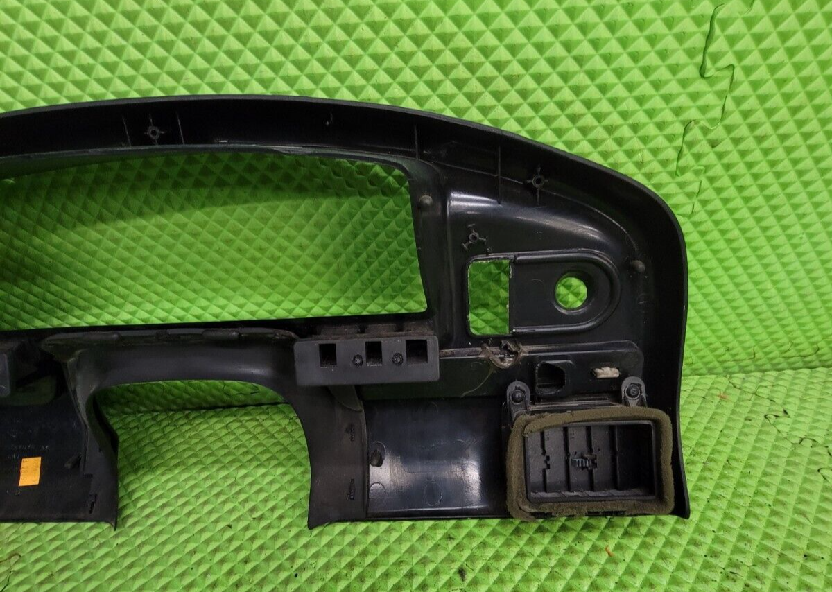 92-96 Ford F150 BRONCO Instrument Cluster Gauge Bezel Dash Trim Panel BLACK C12