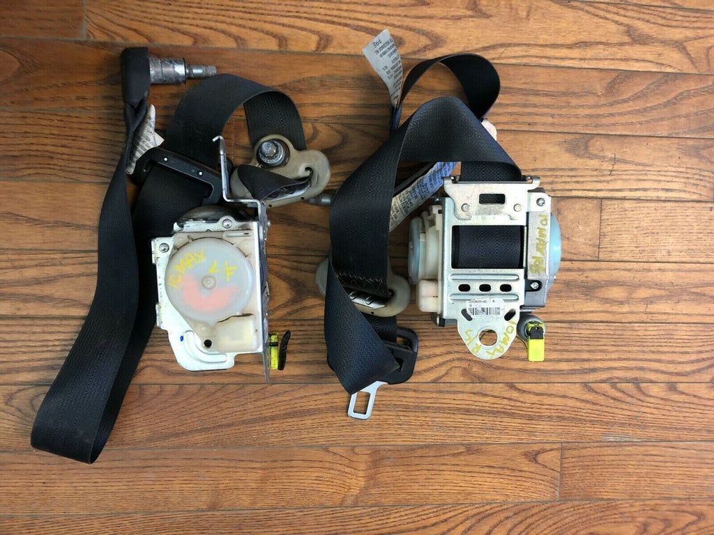 🔥09-14 NISSAN MAXIMA Front Driver/Passenger Seat Belt Tongue Belt Assembly Set