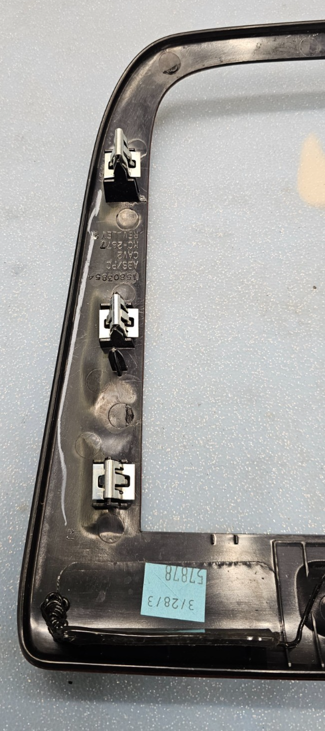 🔥06-11 Impala Center Dash AM FM Radio Display Stereo Trim Panel Bezel Wood