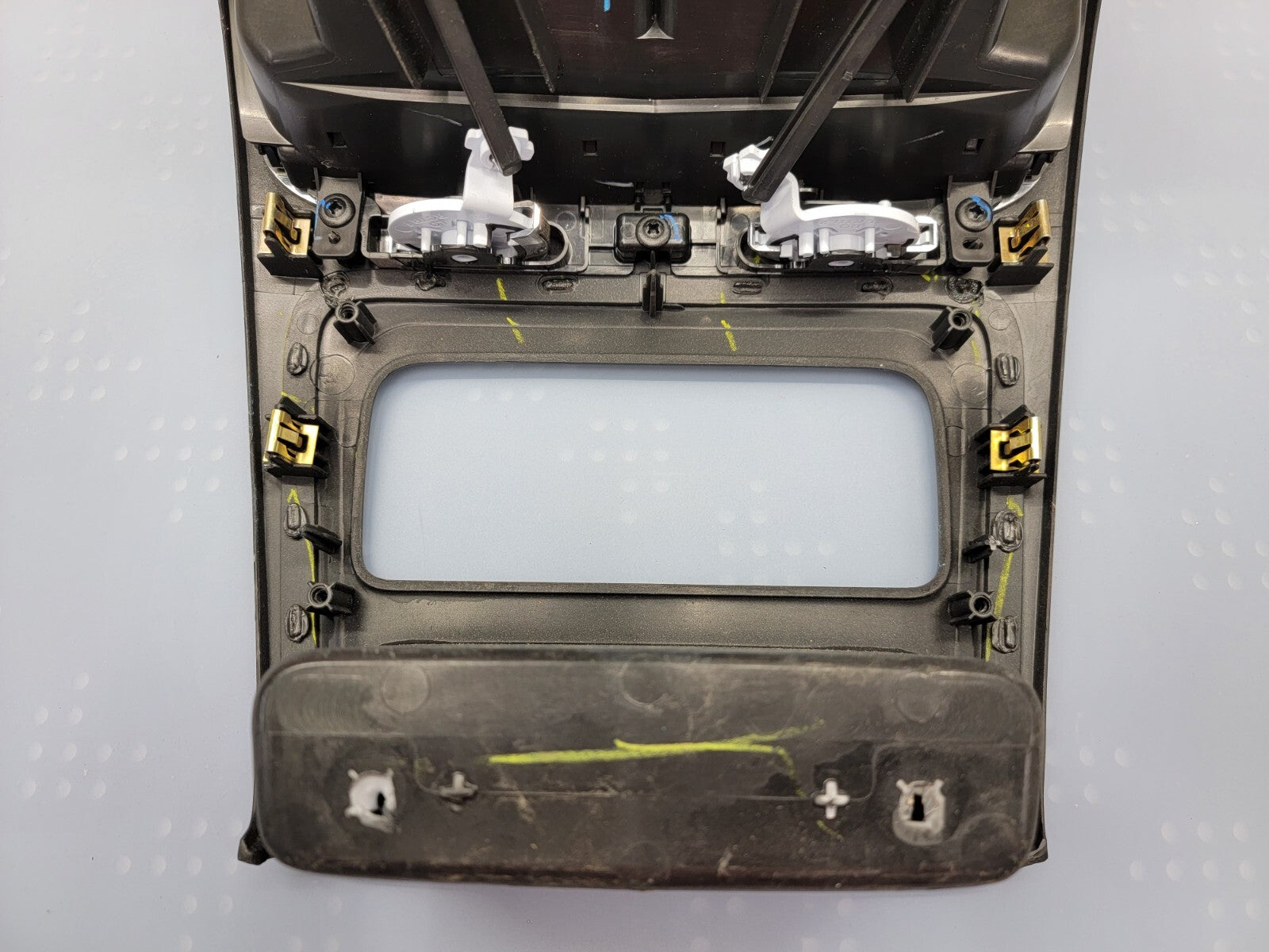🔥2011-2020 Dodge Journey Center Dash Bezel For Radio With Air Vents OEM GRAY