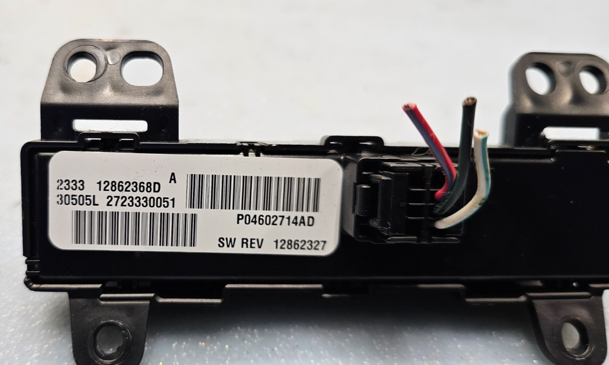 🔥07-09 Dodge Caliber Dodge Hazard Light Dash Flasher Switch Button Black