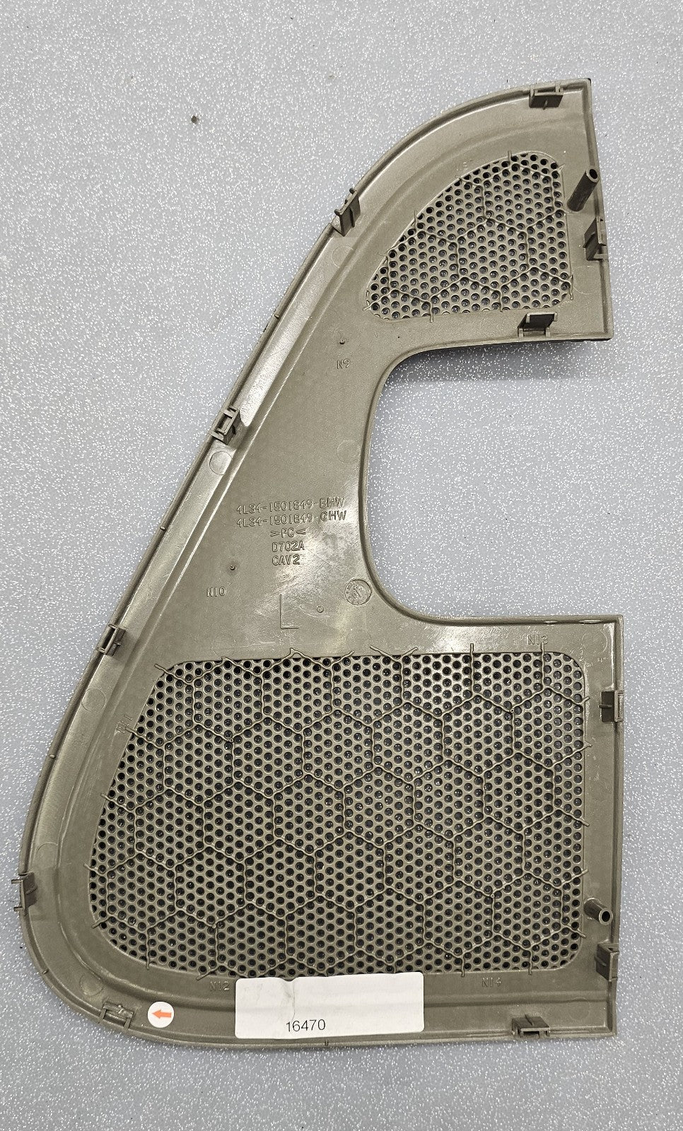 🔥04-08 Ford F150 Front Left Driver Door Panel Speaker Grille Cover LIGHT TAN
