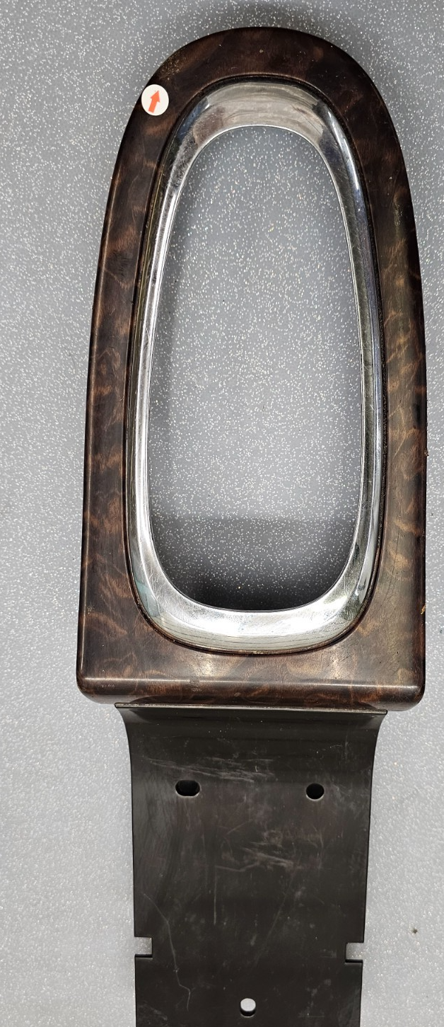 🔥12-16 CHEVROLET IMPALA CENTER CONSOLE SHIFTER BEZEL TRIM COVER WOOD OEM