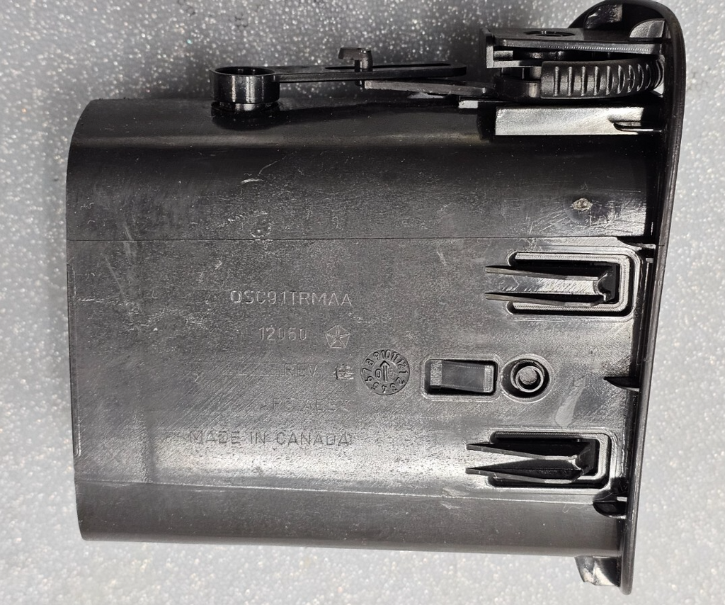 🔥 01-07 Dodge Caravan Chrysler Town Country Dash Left Driver Air Vent AC Black