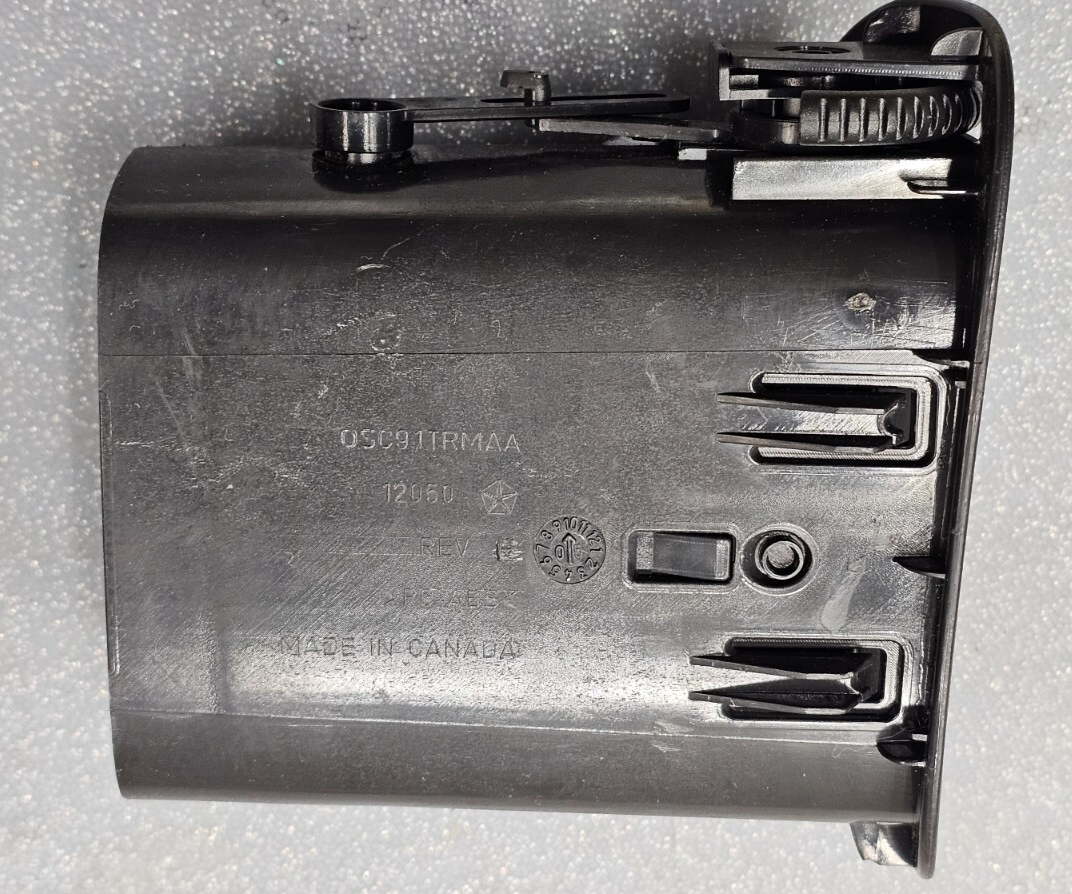 🔥 01-07 Dodge Caravan Chrysler Town Country Dash Left Driver Air Vent AC Black
