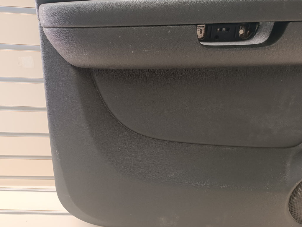 🔥07-13 CHEVY SILVERADO 1500 rear LEFT INTERIOR DOOR TRIM PANEL BLACK