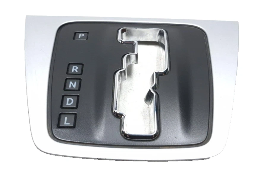 🔥07-09 DODGE CALIBER GEAR TRANSMISSION SHIFTER SHIFT BEZEL TRIM SILVER/BLACK