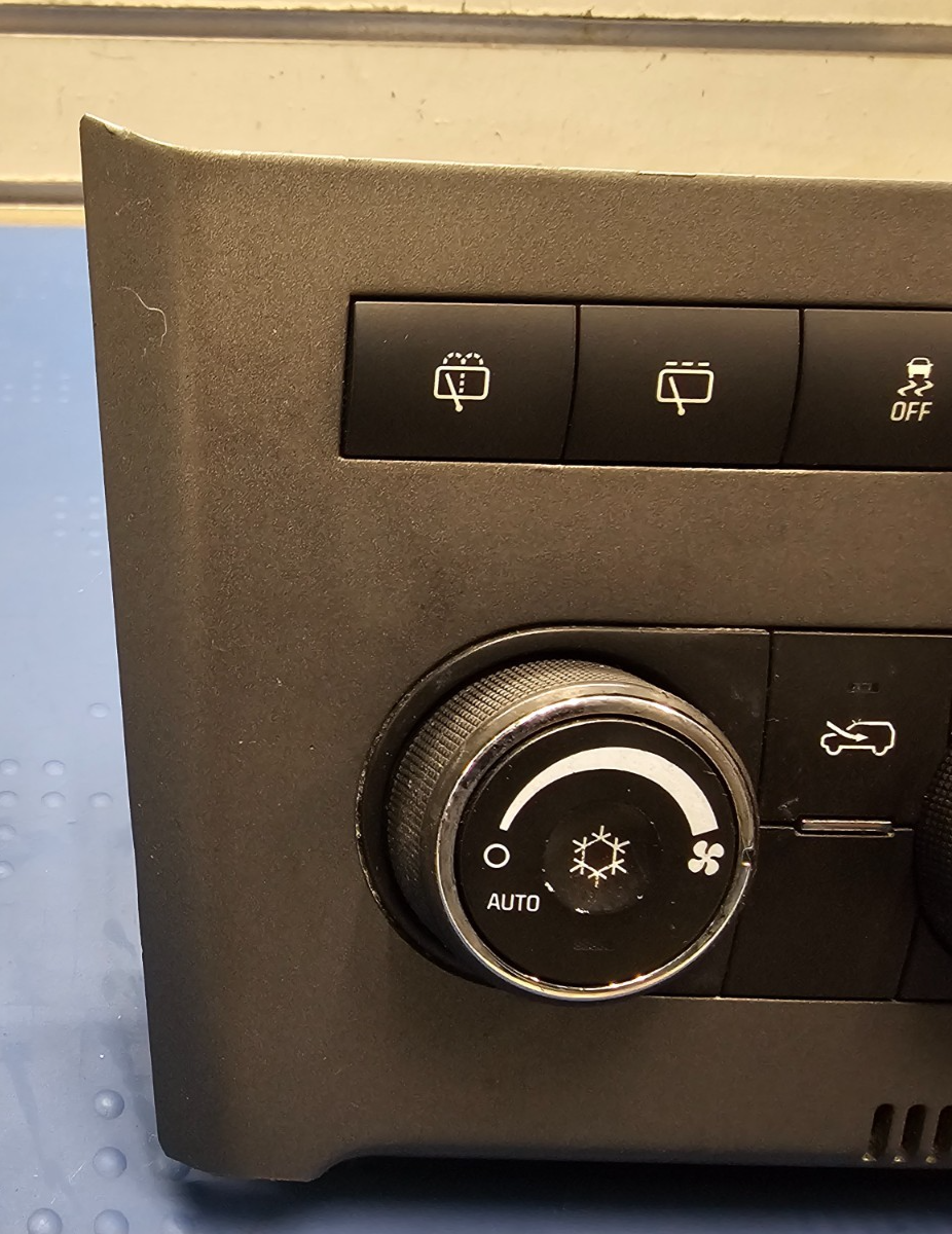 🔥08-10 Saturn Vue Dash HVAC AC Heater Temperature Climate Control Panel Gray