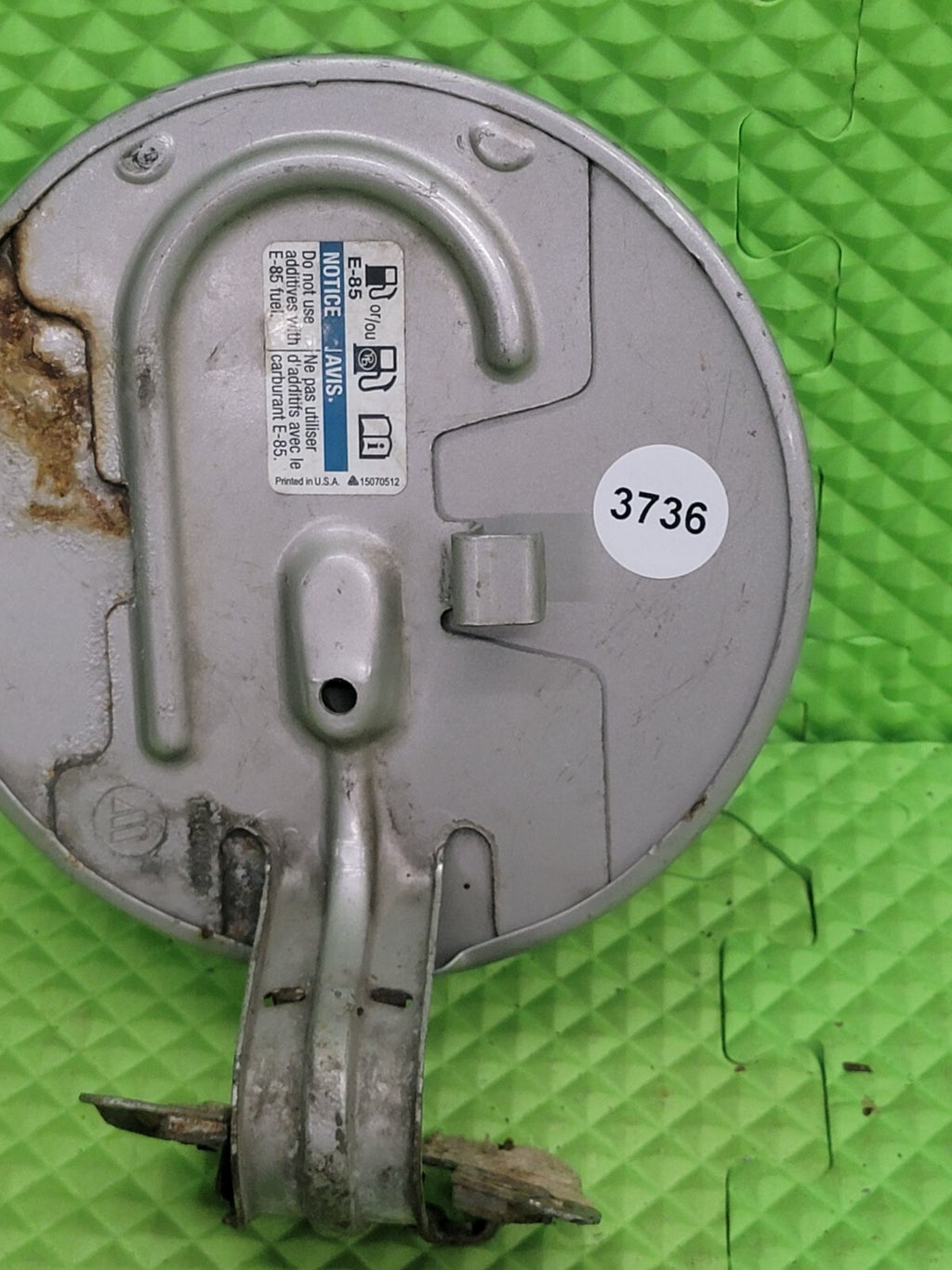 🔥99-06 Chevrolet Tahoe Silverado GMC Gas Tank Fuel Filler Door Indigo SILVER