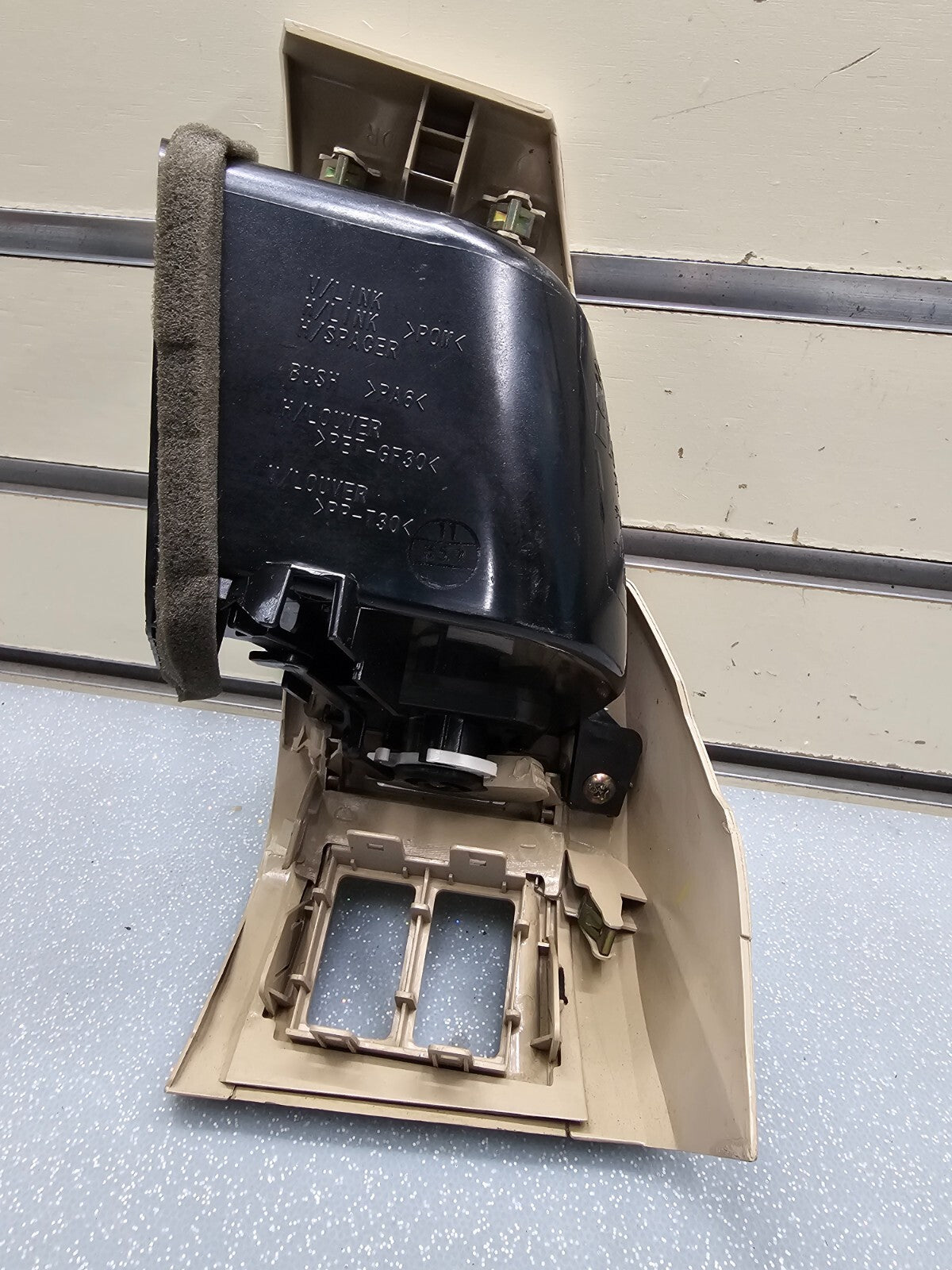 🔥03-07 NISSAN MURANO FRONT LEFT DRIVER SIDE DASH HEAT AIR VENT FILTER TRIM TAN