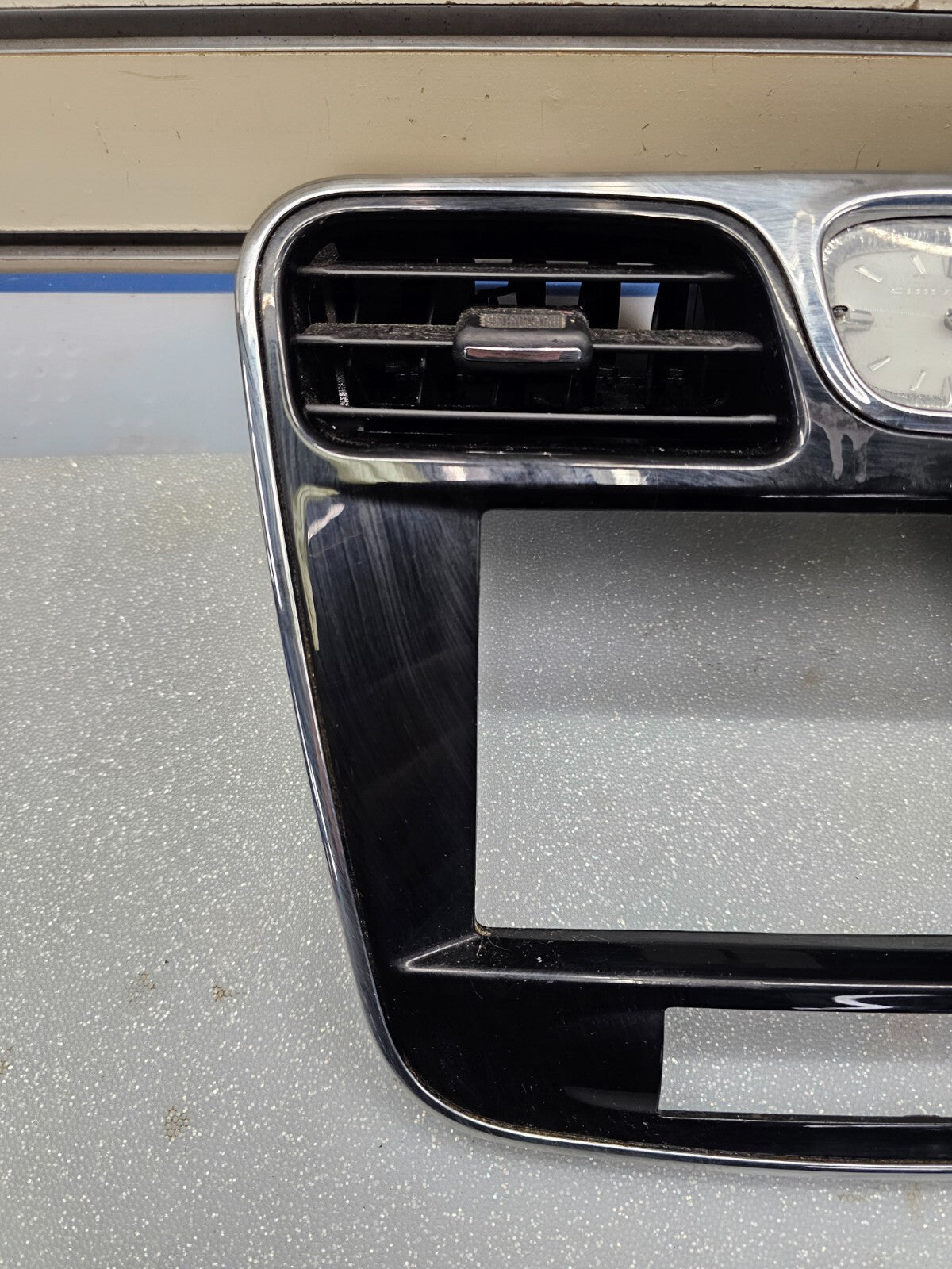 🔥11-14 Chrysler 200 Radio Climate Dash Trim Bezel with Traction Control BLACK