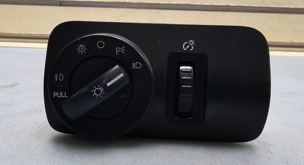 🔥05-09 Ford Mustang Headlight Headlamp Fog Head Light Lamp Switch Control Black