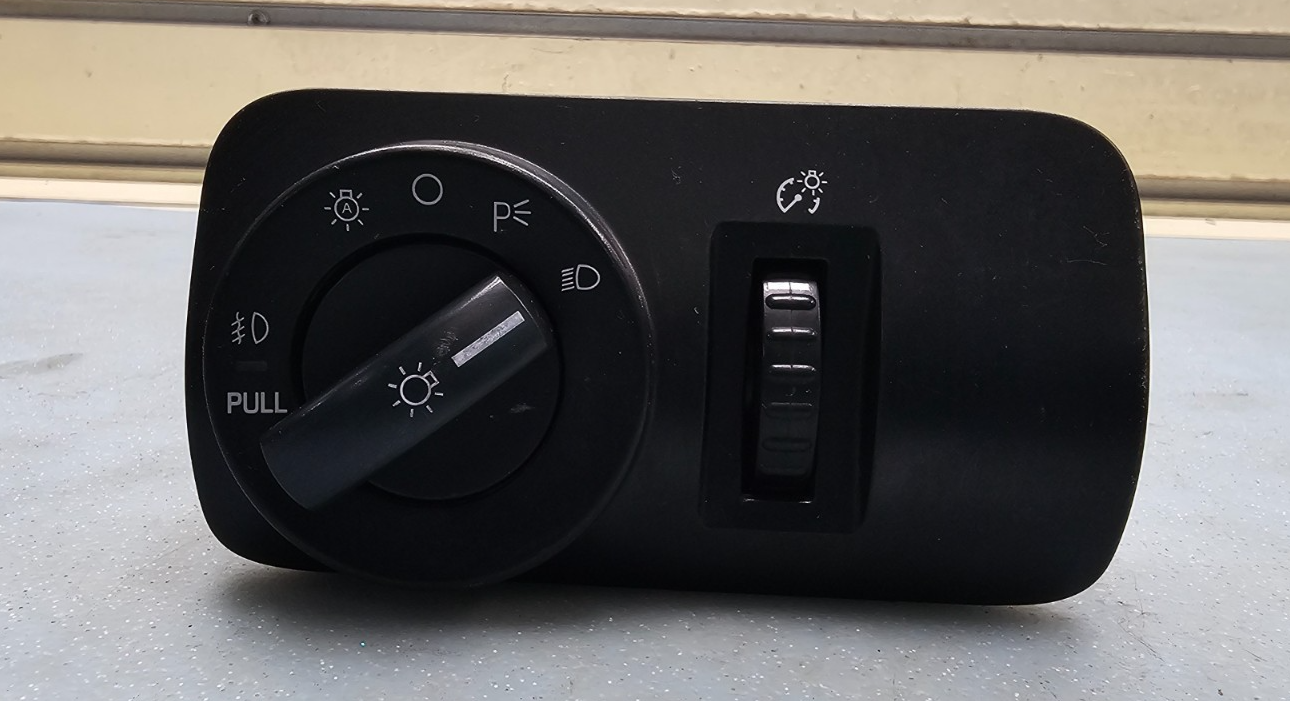 🔥05-09 Ford Mustang Headlight Headlamp Fog Head Light Lamp Switch Control Black