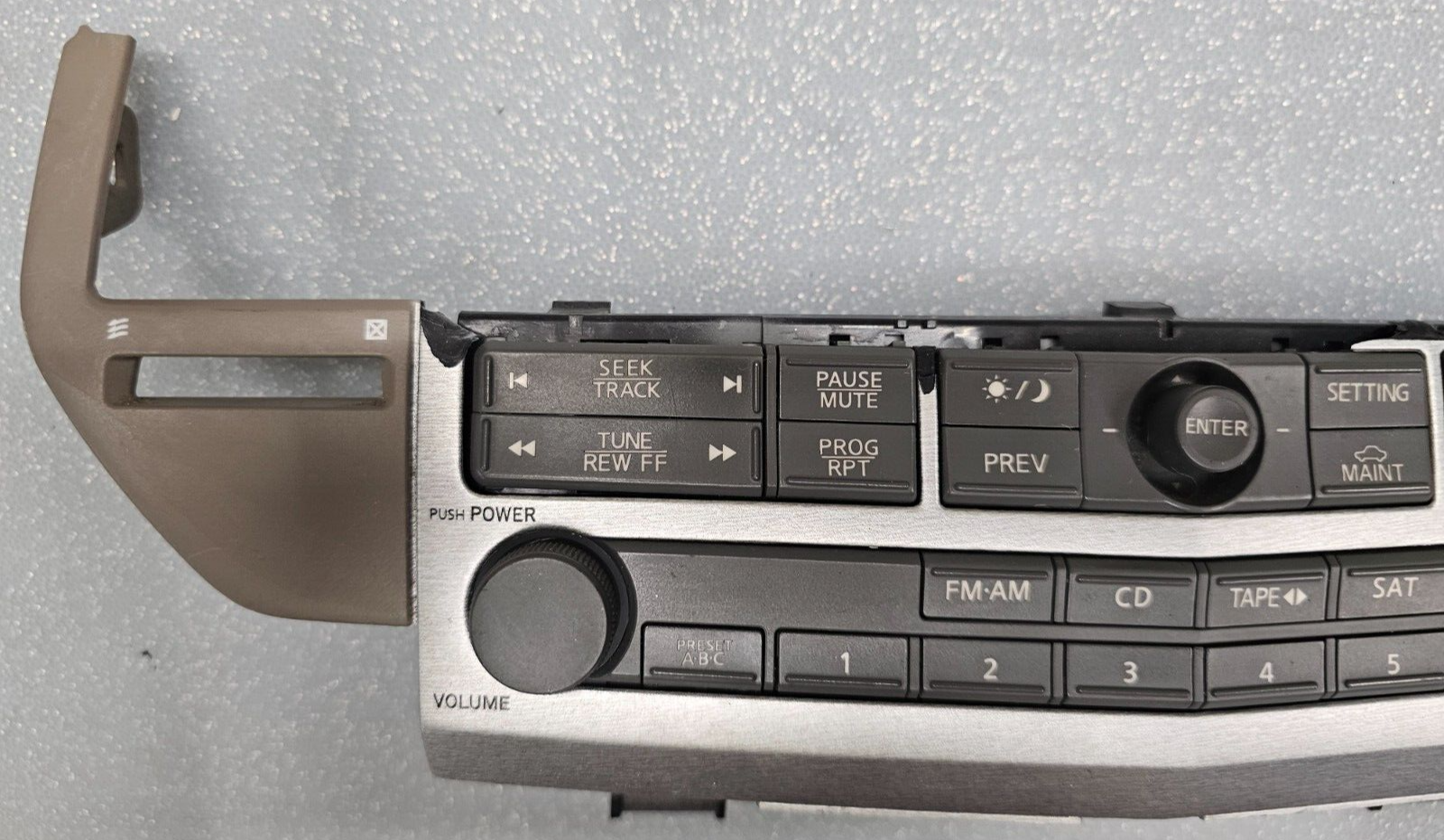 🔥04-05 NISSAN MAXIMA AM FM RADIO STEREO AUDIO SAT CD CONTROL PANEL NAVIGATION