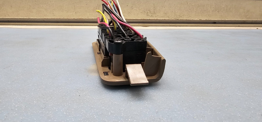 87-94 Mustang Topaz Front Left Driver Door Power Master Window Switch Tan/Black