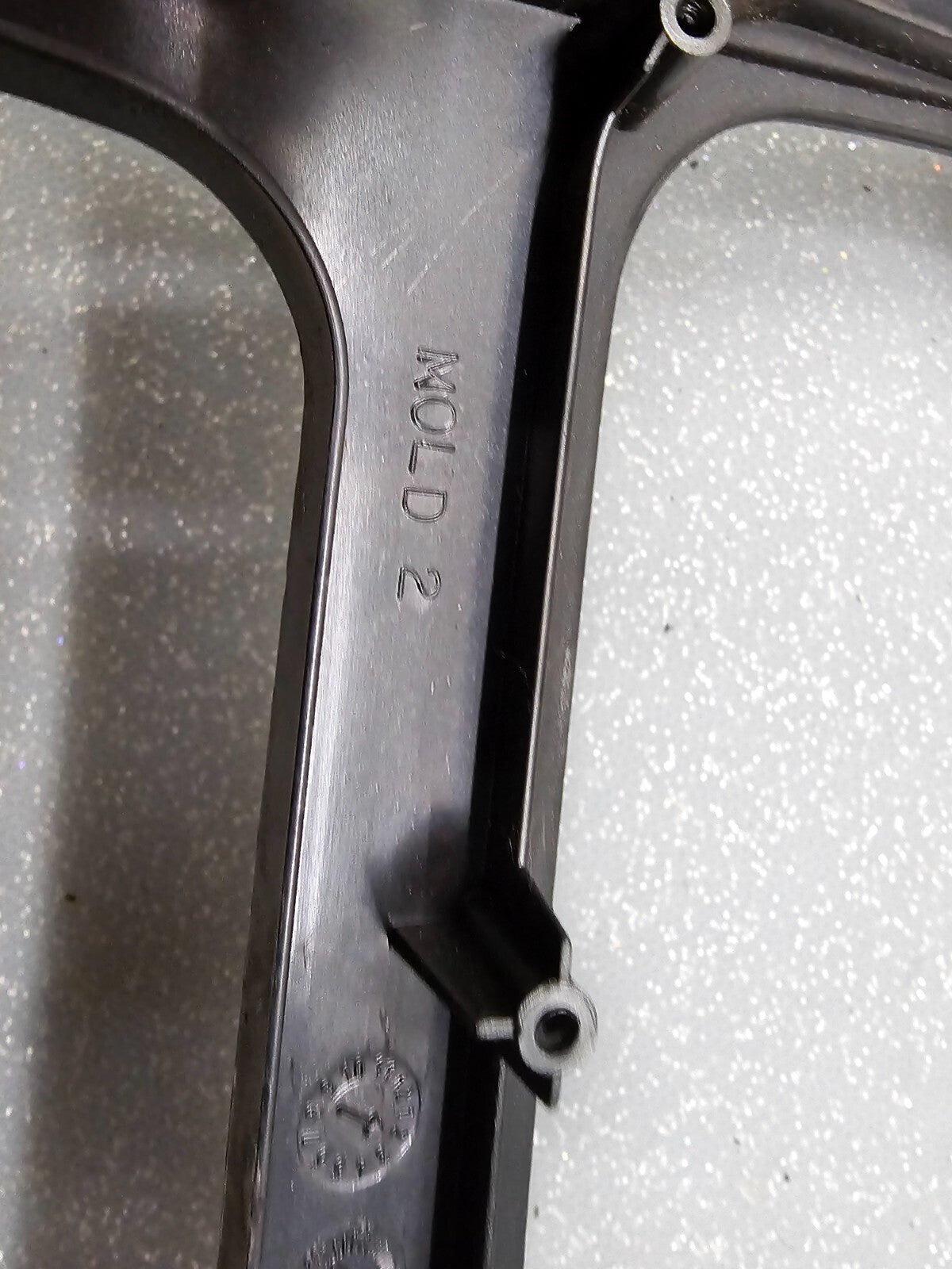🔥01-07 Caravan Town Country Dash Radio Climate TRIM Panel Surround Bezel Black
