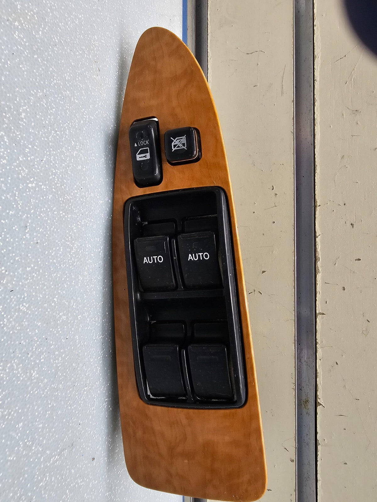 🔥05-09 Toyota Avalon Left Driver Door Master Power Window Switch Assembly Wood