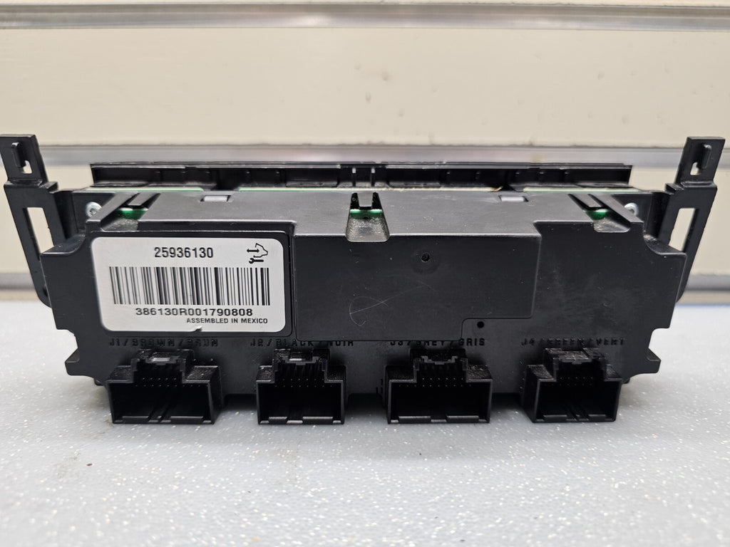 07-11 Silverado Sierra YUKON Dash Heater AC CLIMATE Control Temperature Digital