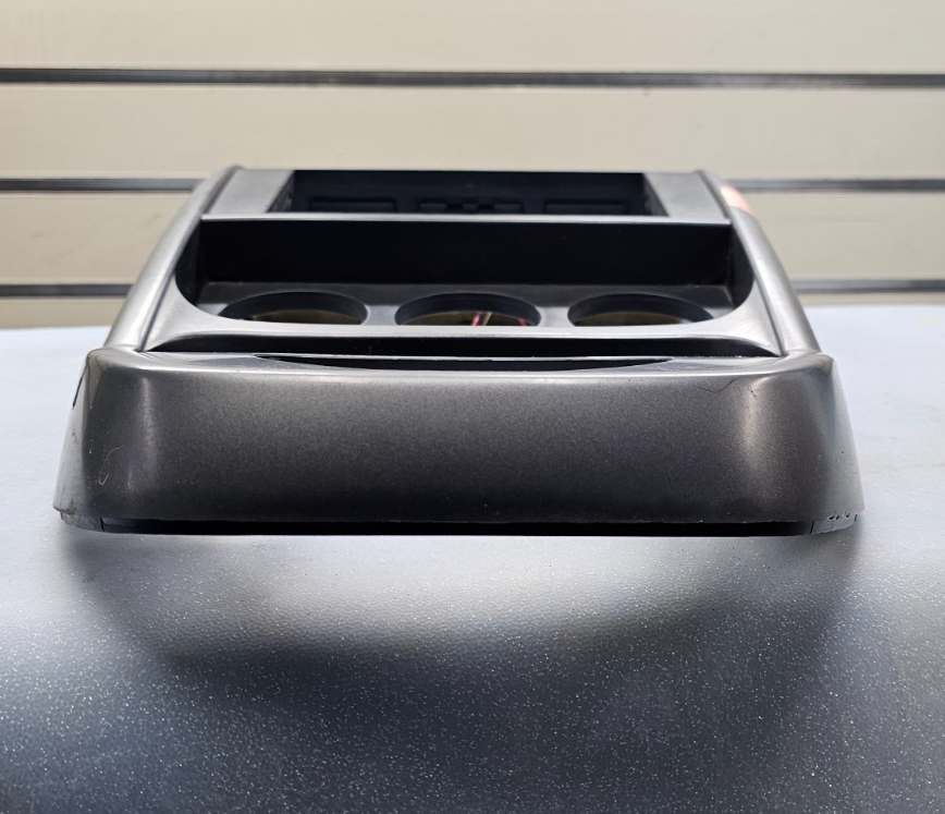 🔥03-06 Element Front Center Dash FM Radio Bezel Trim Panel Climate Silver/Black