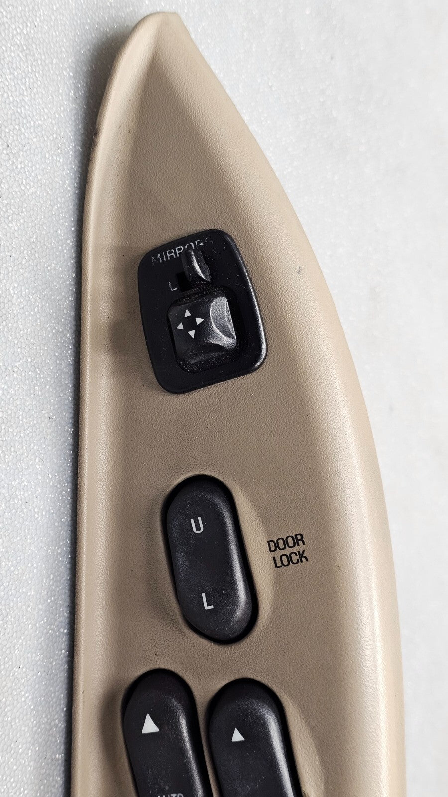 🔥98-02 Crown Victoria Grand Marquis Power Left Driver Master Window Switch Tan
