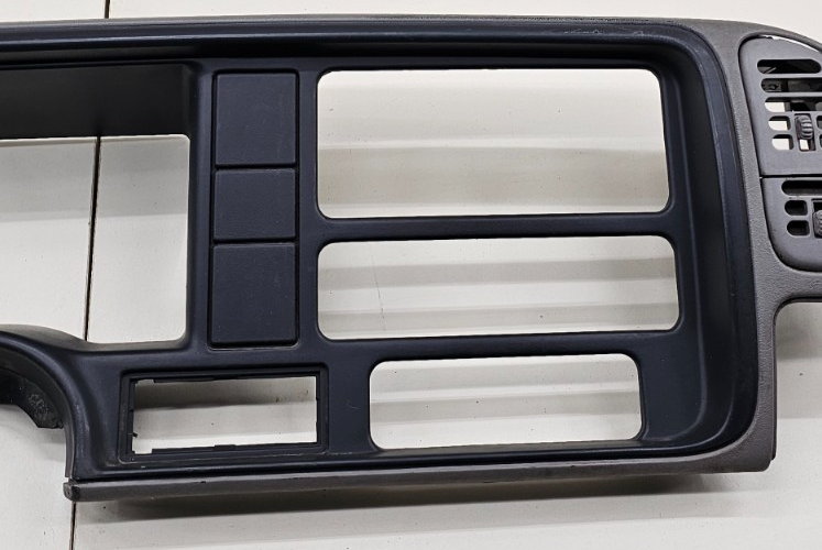 🔥95-99 CHEVY GMC TRUCK SILVERADO CK Instrument Cluster Dash Bezel Gray/Black C3