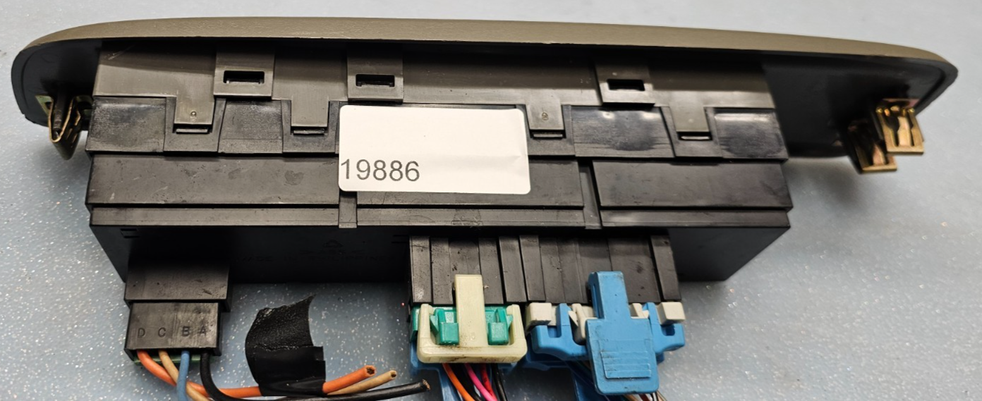 🔥02-05 BUICK RAINER ENVOY RIGHT PASSENGER SIDE WINDOW DOOR SWITCH DK GRAY