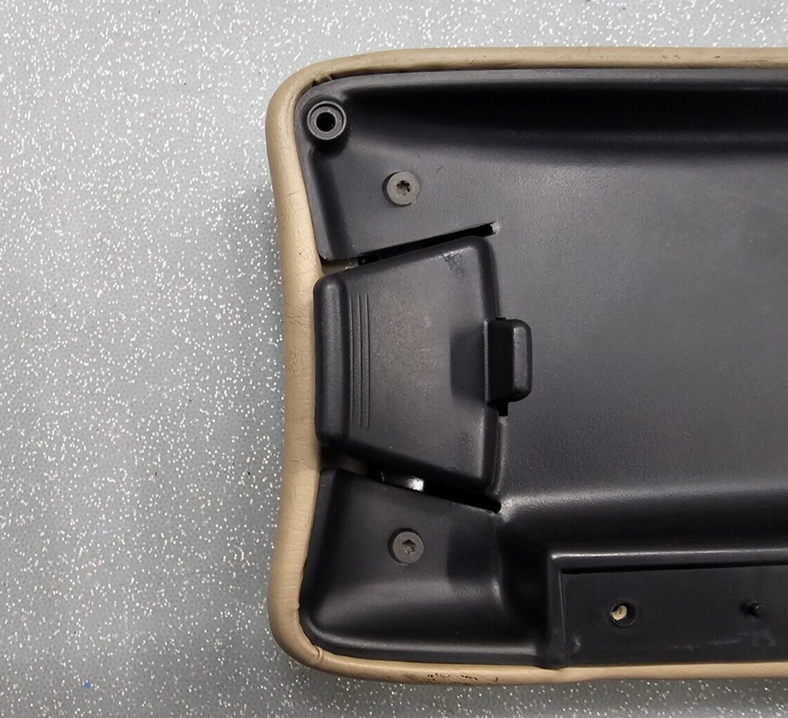 🔥00-07 Taurus Sable Front Center Console Lid Arm Rest Top Pad Cover Storage Tan