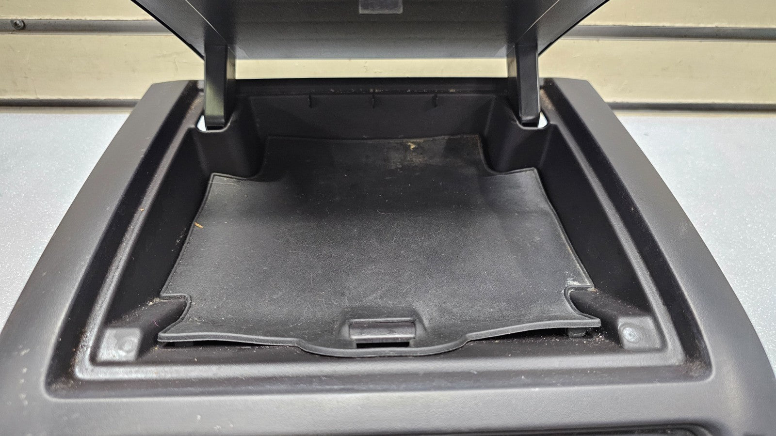 🔥10-12 Ford FUSION Dash Center AIR Vents STORAGE Compartment Cubby BLACK OEM