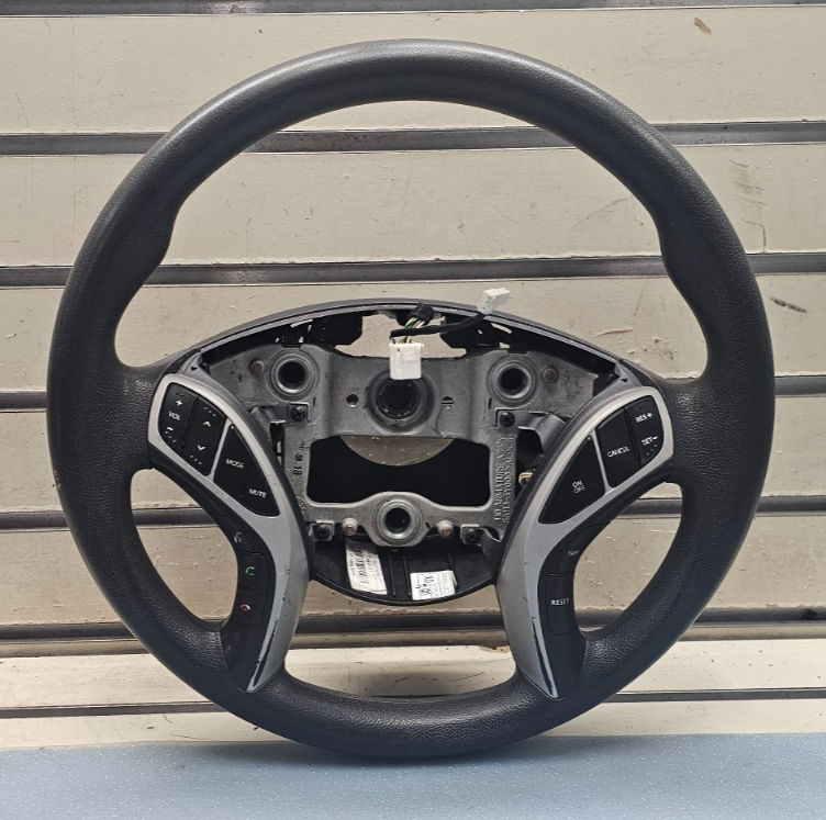 🔥11-13 HYUNDAI ELANTRA LEFT DRIVER STEERING WHEEL CRUISE CONTROL SWITCH BLACK
