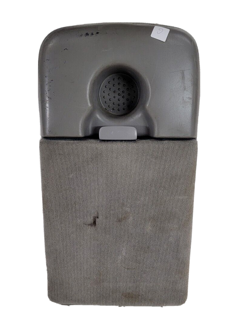 97-03 FORD F150 CENTER CONSOLE JUMP SEAT ARMREST 1 Cup Holder CLOTH Gray JS6