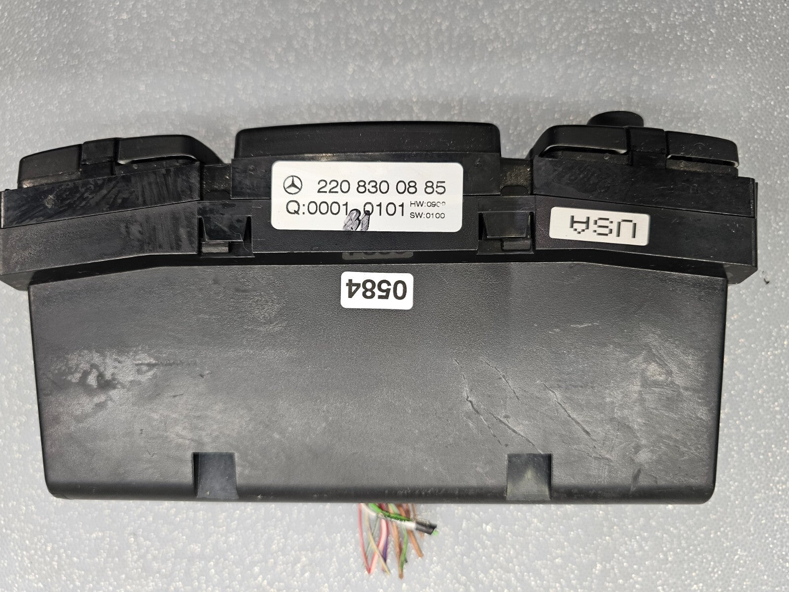 00-06 Mercedes W220 CL500 Dash AC Heater Temperature Climate Control Conditioner