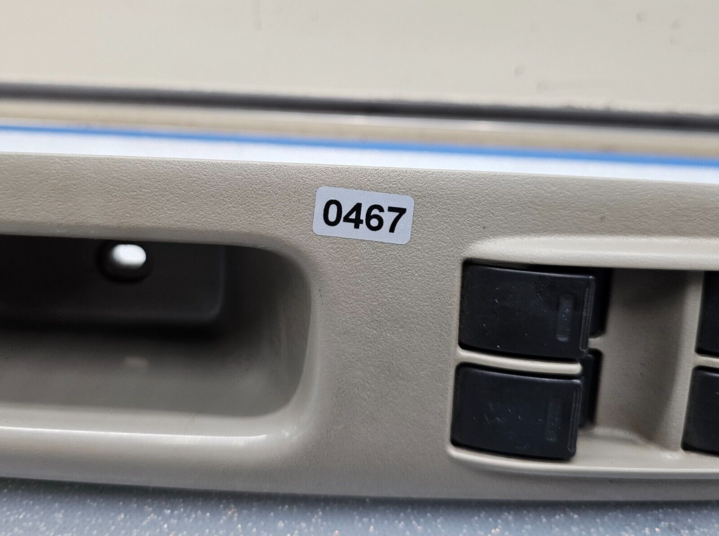 02-06 Toyota Camry Front Left Driver Master Power Window Switch Assembly LT TAN