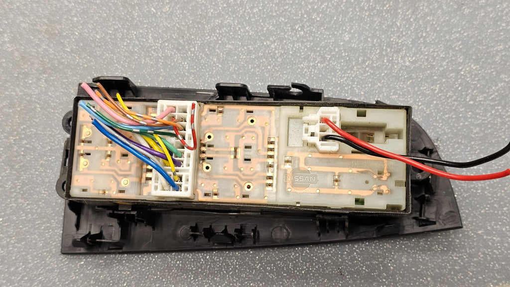 🔥09-14 NISSAN MAXIMA LEFT DRIVER MASTER POWER WINDOW SWITCH BLACK OEM