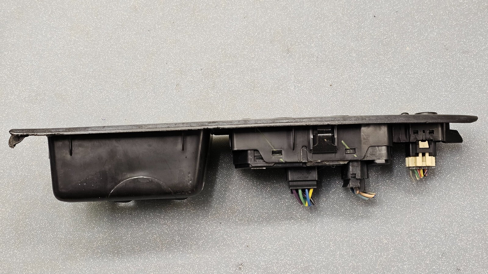 🔥09-16 CHEVY IMPALA LEFT DRIVER MASTER POWER DOOR WINDOW SWITCH BEZEL BLACK