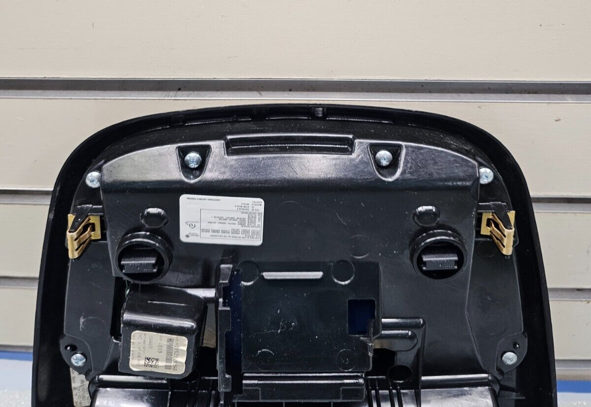 11-15 GRAND CHEROKEE Black Overhead Roof Console Sunroof Liftgate Storage Black