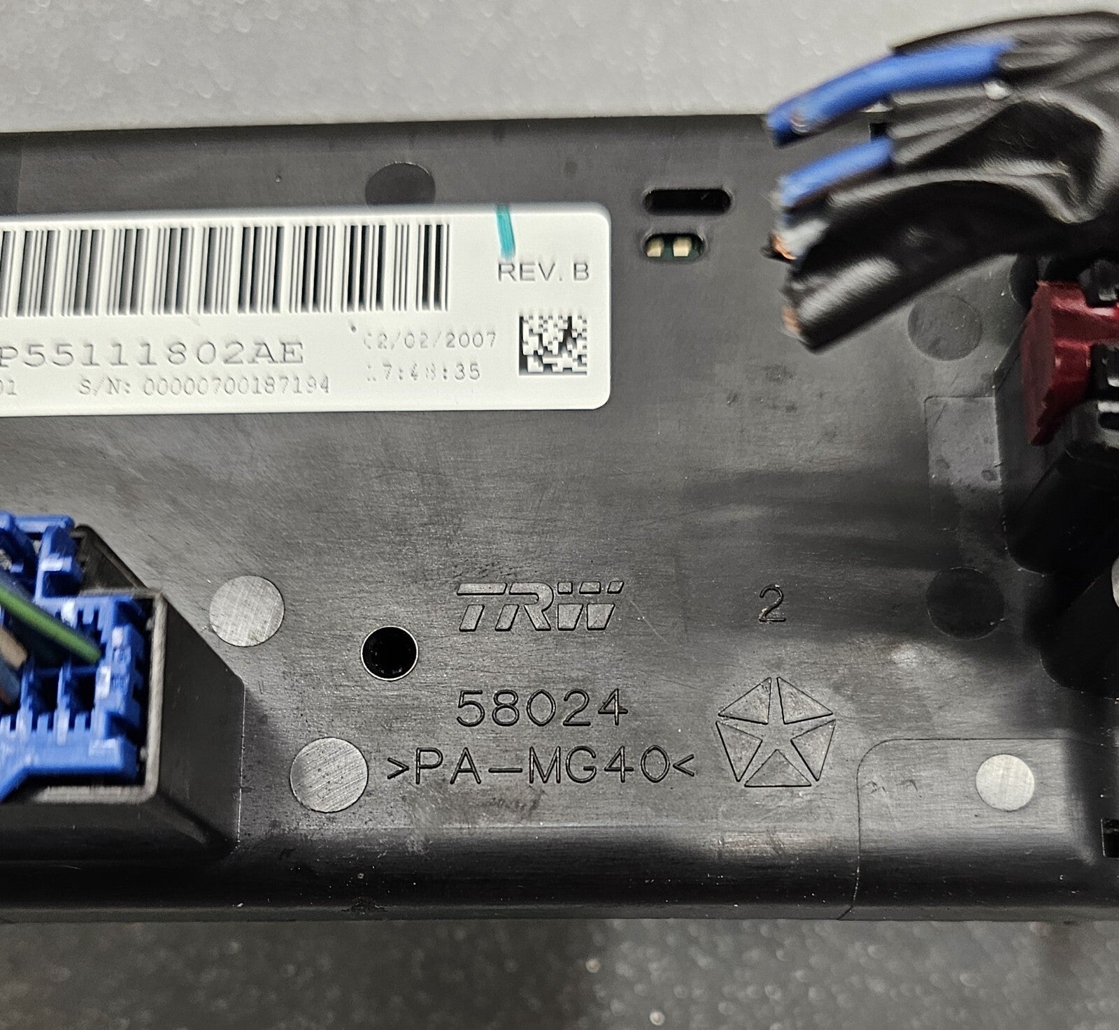 🔥07-09 Dodge Nitro Dash A/C Heater Temperature Climate Control Unit OEM