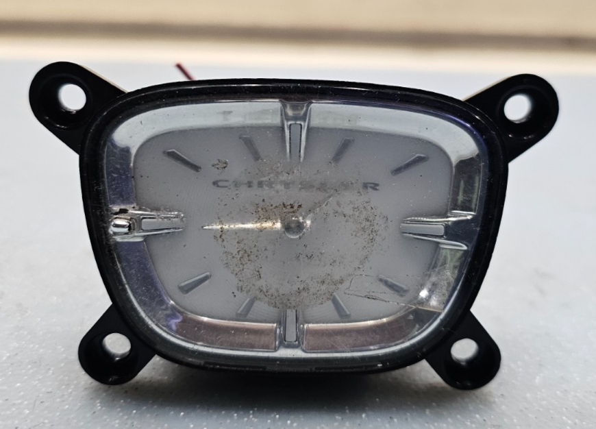 🔥11-14 Chrysler 200 Avenger Dash Center Display Clock Analog Assembly Silver