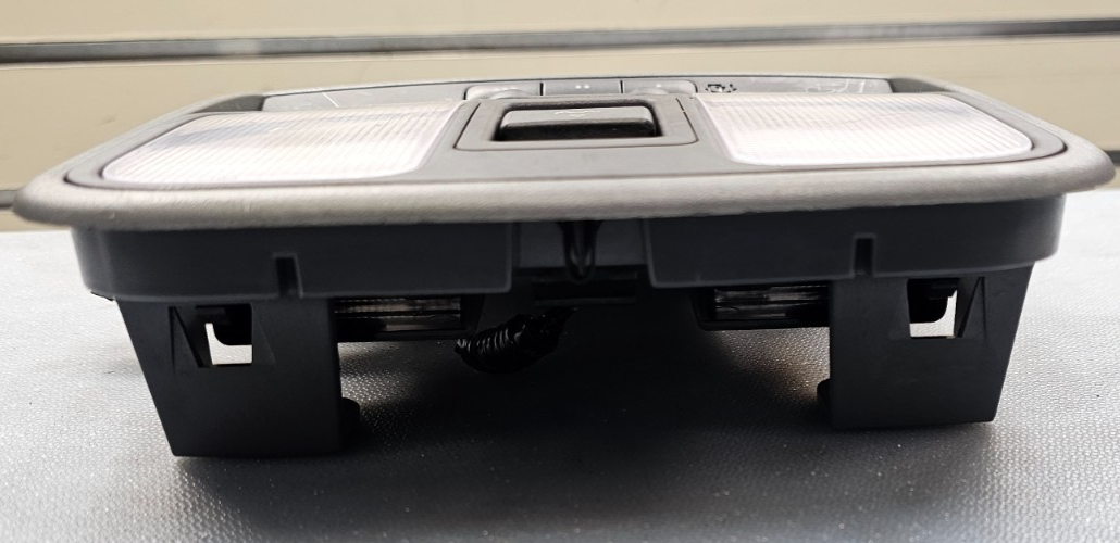 🔥04-08 TL FRONT OVERHEAD CONSOLE SUNROOF DOME MAP LIGHT TRIM CEILING BLACK