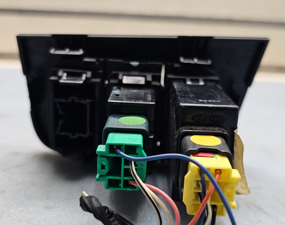 🔥2009-2010 HYUNDAI SONATA NF Light Dimmer & ESC Switch Buttons OEM BLACK