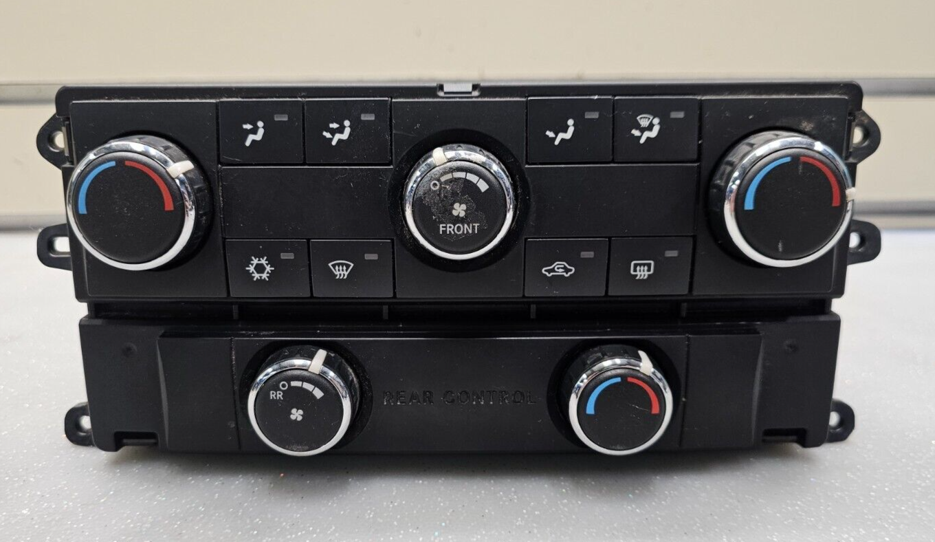 🔥08-10 Dodge Grand Caravan Town & Country Climate Control Rear A/C Heater Dash