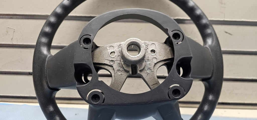 🔥2006-2007 Jeep Commander Front Steering Wheel Leather Black OEM