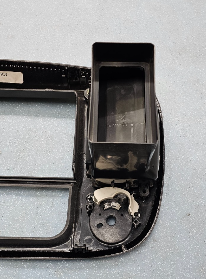🔥97-03 Ford F-150 Dash Radio Stereo Climate BEZEL Trim Panel Line DK GRAY B1