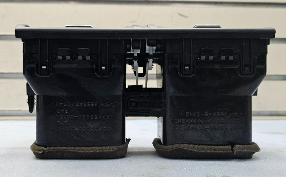 🔥98-05 LEXUS GS400 Center Dash AC Heater Trim Air Vent Conditioning Bezel Black