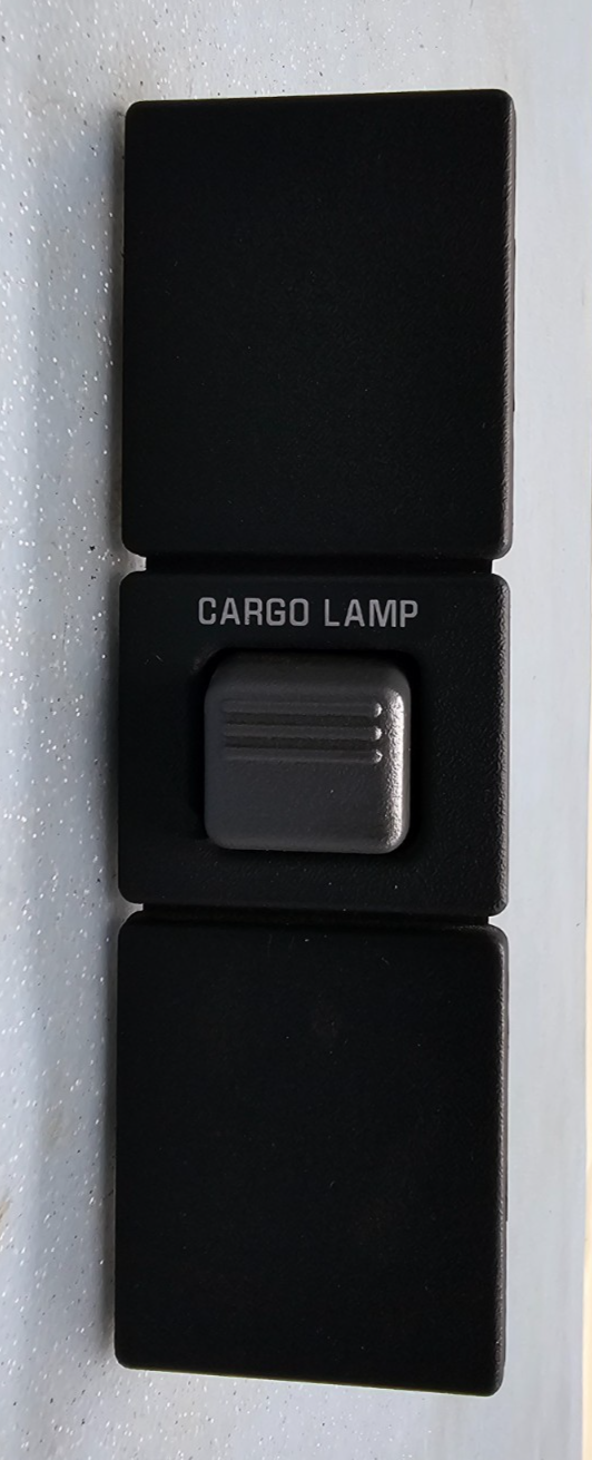 🔥95-00 Chevy GMC C/K Yukon Suburban Cargo Lamp Switch Bezel Assembly Black