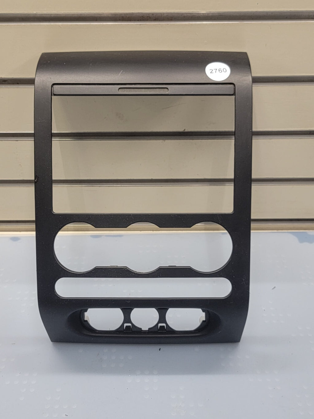 🔥04-08 Ford F-150 Dash Radio Climate Bezel Center Trim Panel CARBON BLACK A3