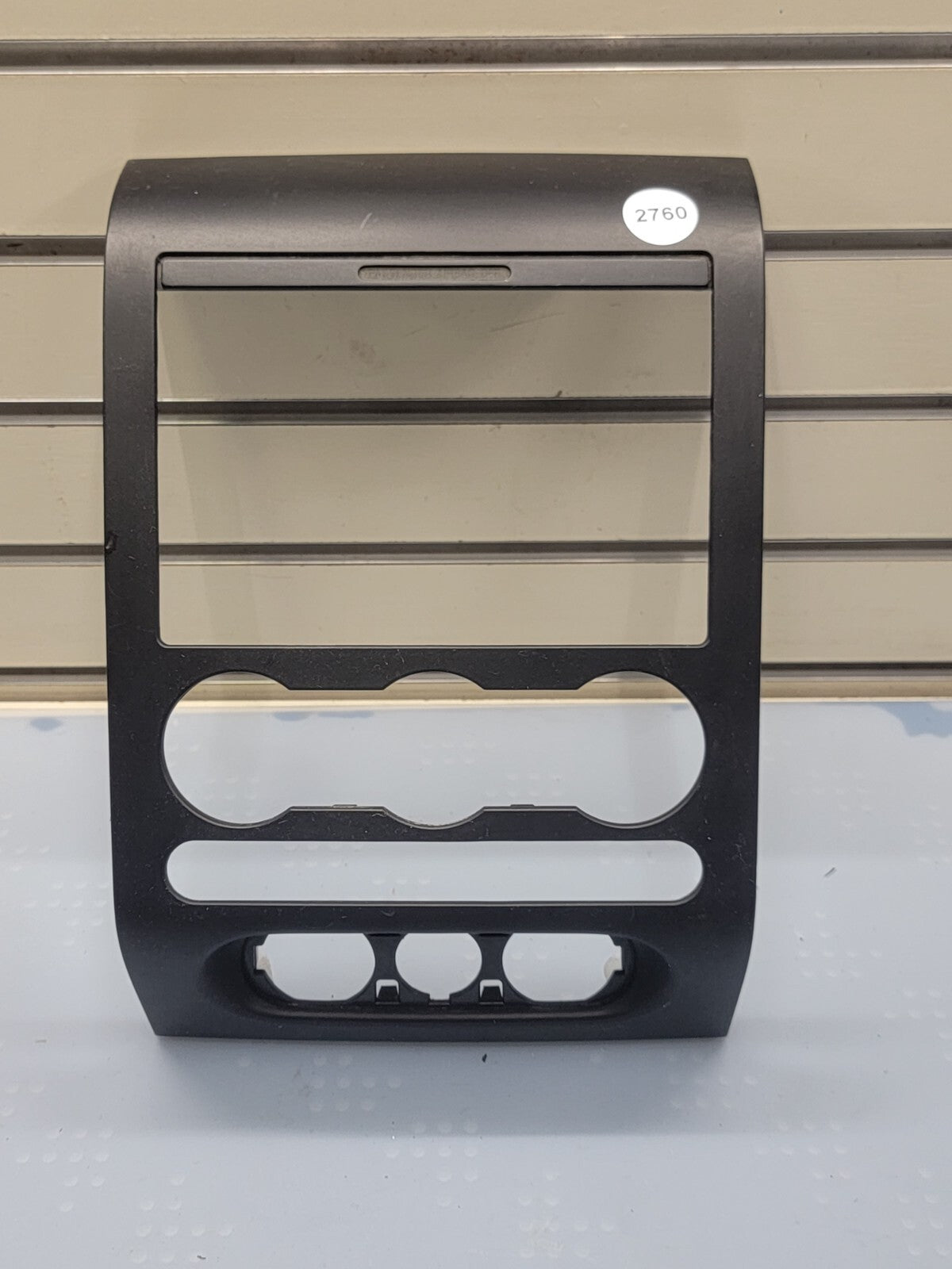 🔥04-08 Ford F-150 Dash Radio Climate Bezel Center Trim Panel CARBON BLACK A3