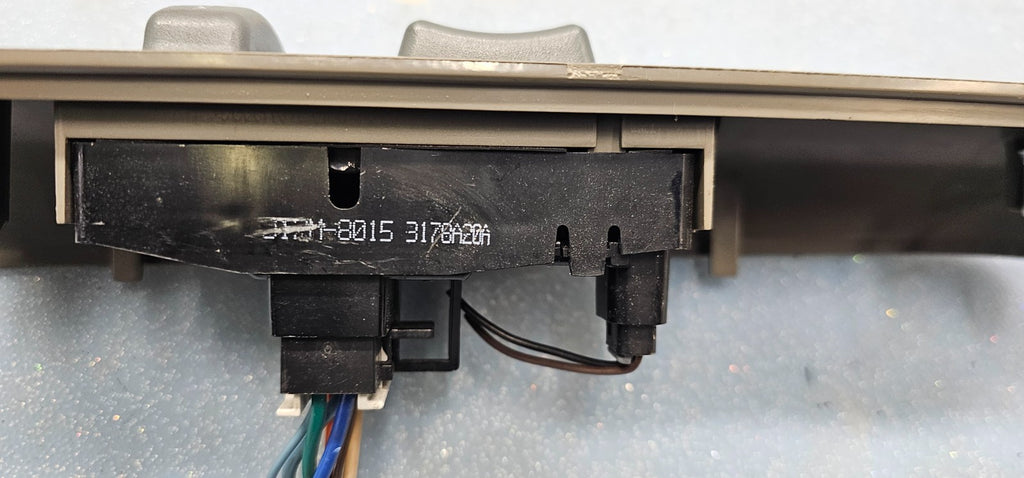 🔥98-05 Blazer S10 Front Right Passenger Power Window Switch Assembly DK TAN