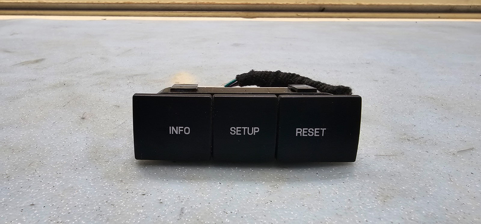 🔥06-17 Expedition Milan INFO SETUP RESET Dash Control Memory Switch BLACK