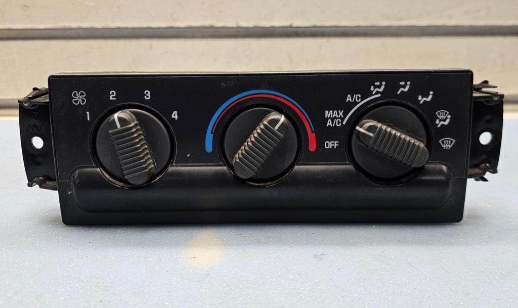 🔥98-05 Blazer Jimmy Bravada Dash A/C Climate Temperature Heater Control Black